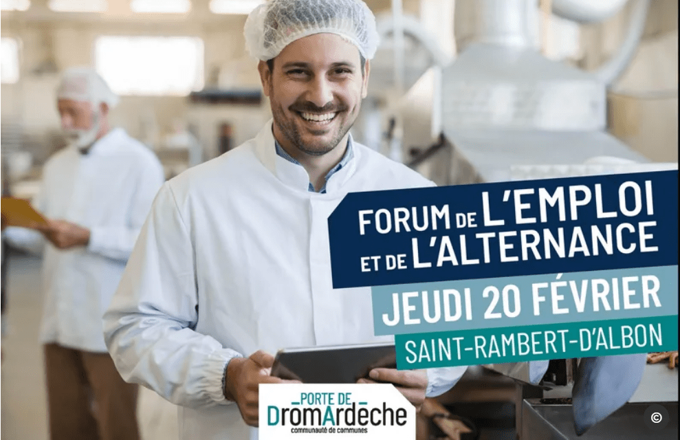 Forum de l'emploi et de l'alternance St Rambert d'Albon