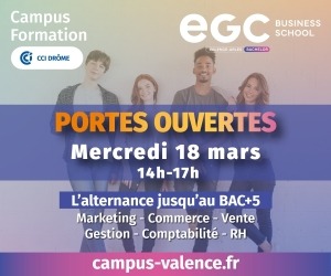 PORTES OUVERTES Campus Formation CCI Drôme 18 mars 2026